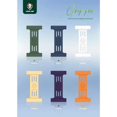 Green Lion Grip Pro Silicone Strong Magnetic Wrist Band , iPhone 14 Pro Max  , Black | GNGRIPBK