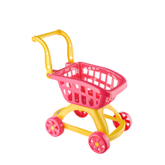 Toy Shopping Cart – Yellow & Pink | CLK-291