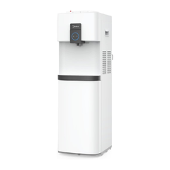 Midea Top Loading Water Dispenser with Bottom Refrigerator - White | YL2037S-B