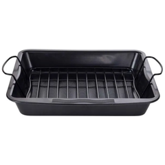 Masterpro Roasting Tray With Grid - 40X36.5X7Cm  | BGMP-7340