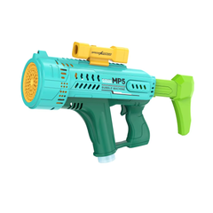 Bubble Machine MP5 57-Holes Gun – Blue/Green | MP5