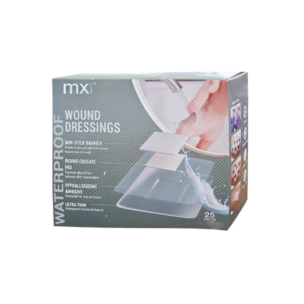 MX 25PCS Wound Dressing Film + PAD -  10x12CM | MX79288