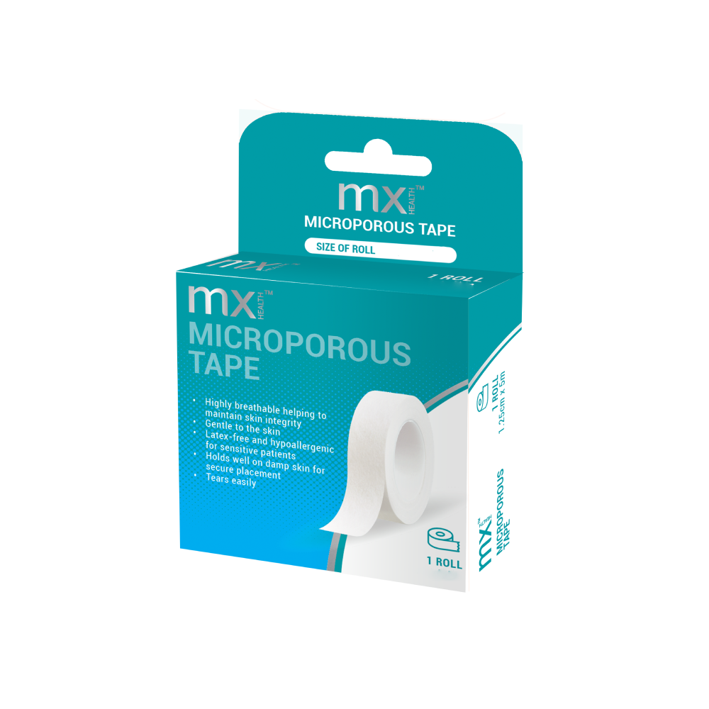 MX Health Microporous Tape -  2.5cm x 5m | MX79313
