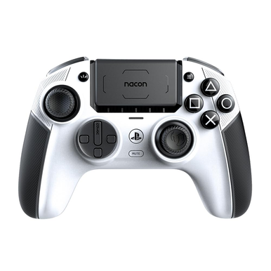 NACON Revolution 5 Pro Officially Licensed PlayStation Wireless Gaming Controller for PS5 / PS4 / PC - Black and White