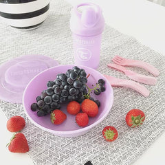 Twistshake Learn Cutlery 6+m Pastel , Pink | 78199