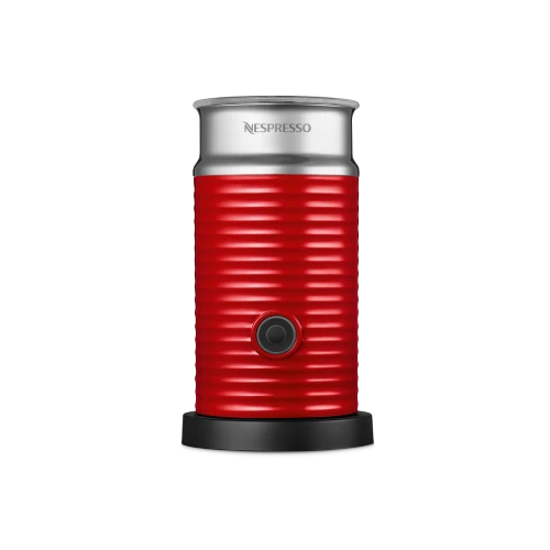 Nespresso Aeroccino 3 Electric Milk Frother - Red