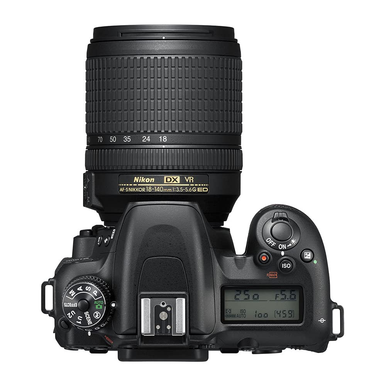 Nikon D7500 Camera Body with 18-140 mm VR Digital DSLR Kit - Black