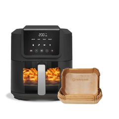 Nutricook 5L Slim Air Fryer with Free AFL100 Parchment Paper | NC-AFS100 + AFL100