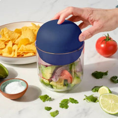 Nutricook  Choppi , Cordless Rechargeable Chopper, Blue | CH600-ME