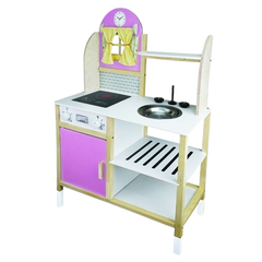 Kids Wooden Kitchen Playset with Stove, Sink & Storage | OK114218