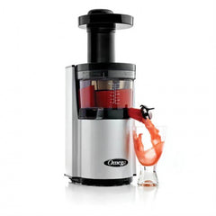 Omega Vertical Round Low-Speed Cold Pressed Juicer | VSJ843RSF