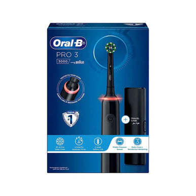 Oral-B Pro 3 3000 - Electric Toothbrush - Black