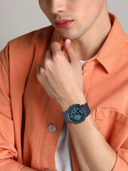 Casio G-SHOCK Analogue-Digital Men Watch - Grey & Navy Blue | GA-110AS-2ADR