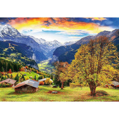 Trefl Picturesque Village in the Alps Puzzle - 1000 Pieces | 10775