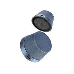 Promate High-Fidelity Mini Bluetooth Speaker with MagSafe Compatible Base - Navy | PUNCH