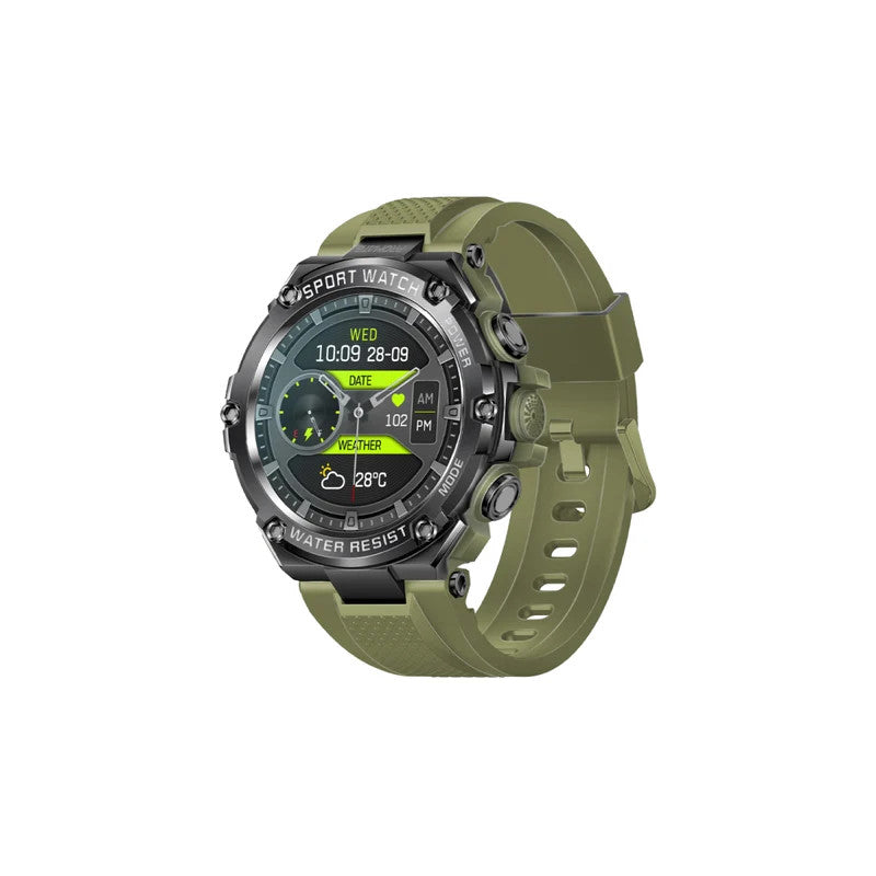 Promate Xwatch-19  Fitness Tracker Smartwatch with BT Calling - Midnight Green | Xwatch-R19