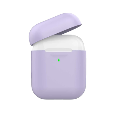 Promate Slim Silicon Case for Apple Airpods - Purple | AIRCASE