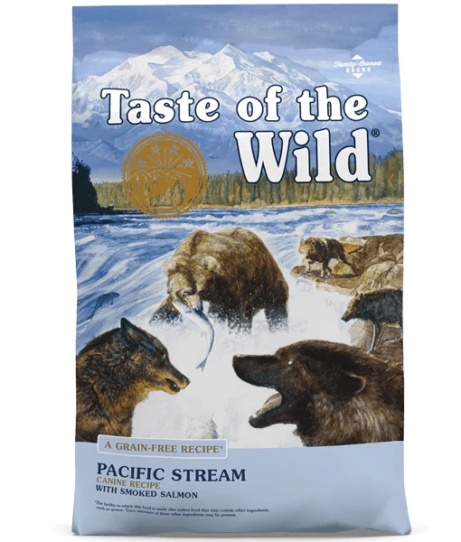 Taste of the Wild Pacific Stream Adult Smoked Salmon Dry Dog Food