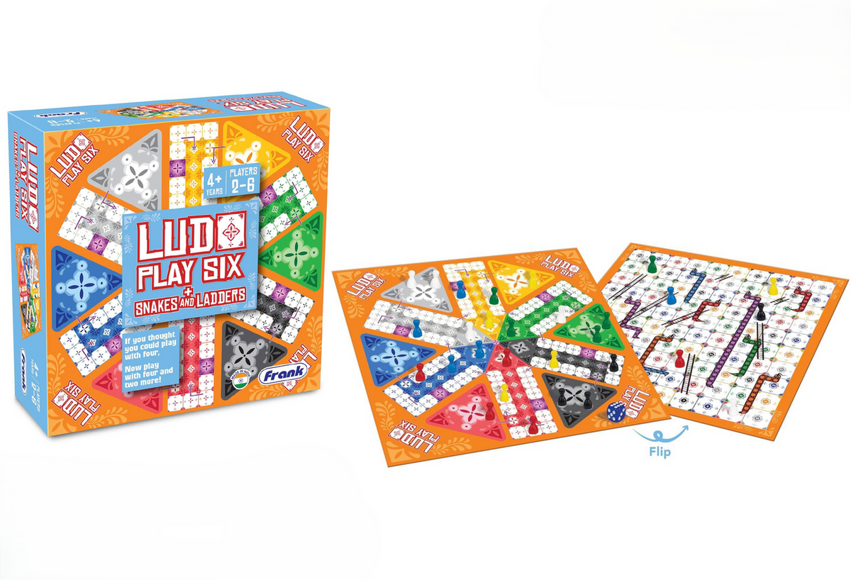 Frank Ludo Play Six + Snakes And Ladders | 22137