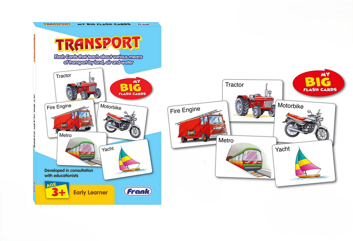 Frank Transport Flash Cards | 10169