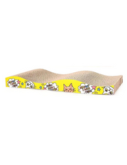 XL Carton Wavy Cat Scratcher | IG109