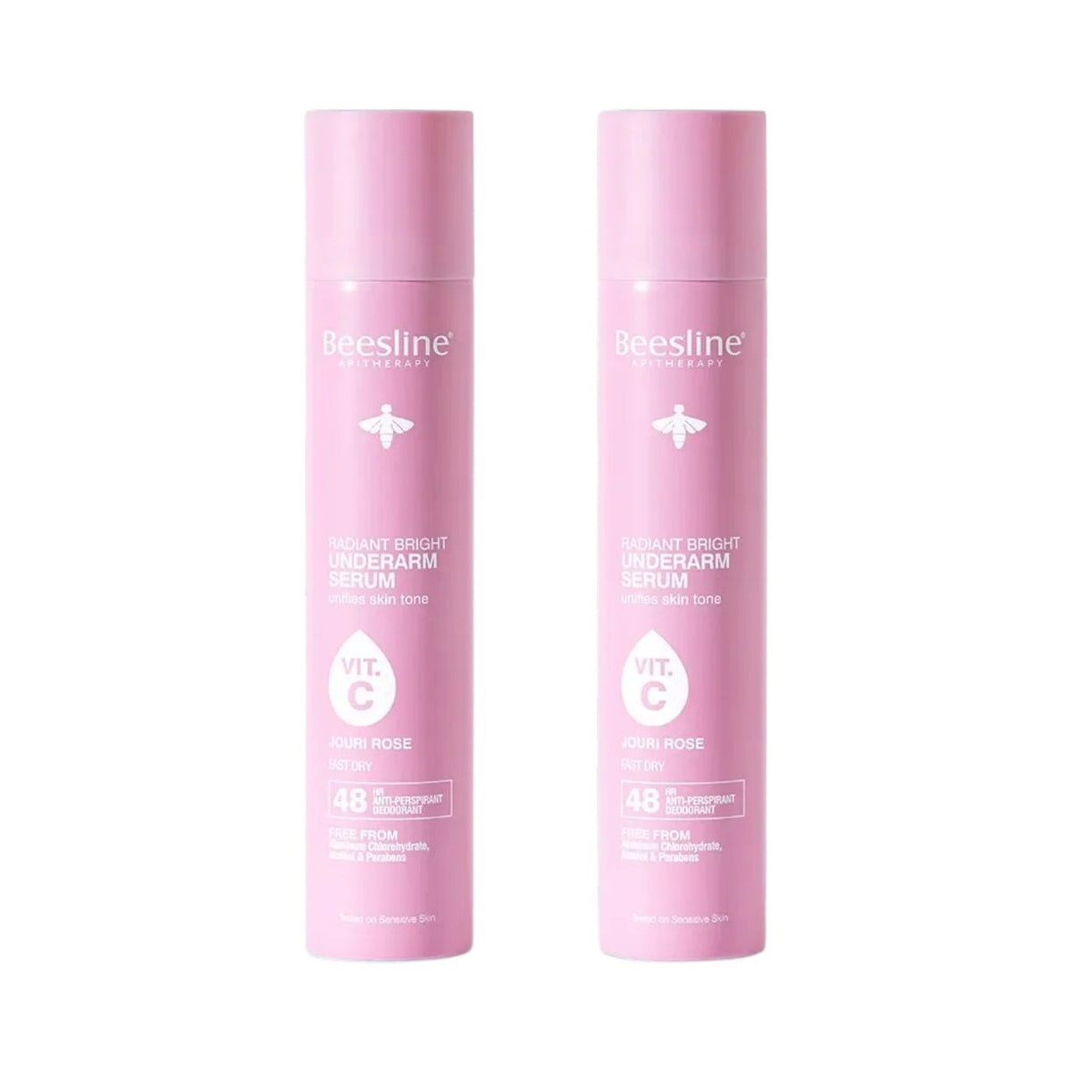 Beesline Radiant Bright Underarm Serum - Jouri Rose (1+1)