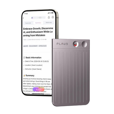 PLAUD Note 64GB AI Voice Recorder - Starlight | NB-100