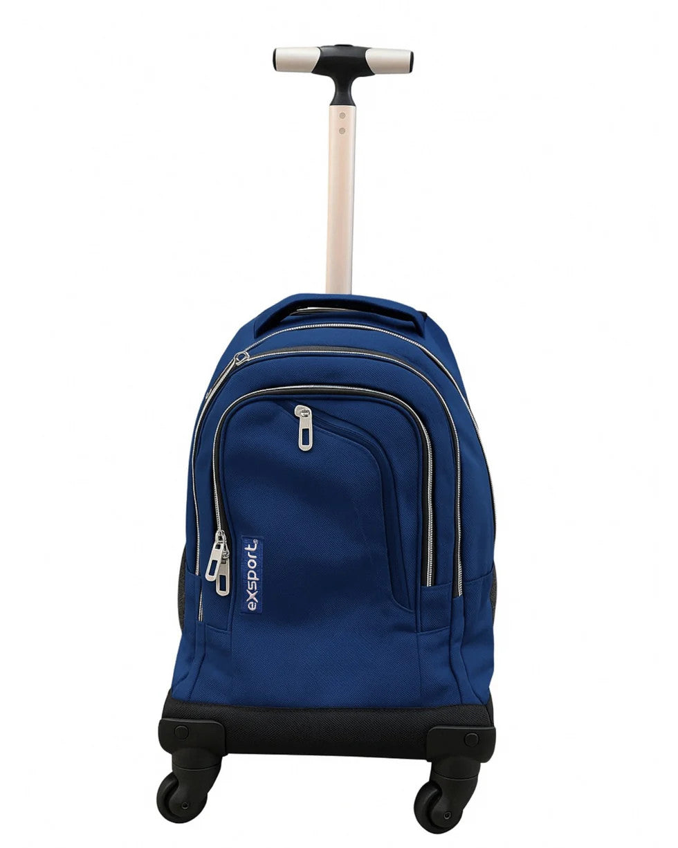 Exsport Trolley Bag-Navy