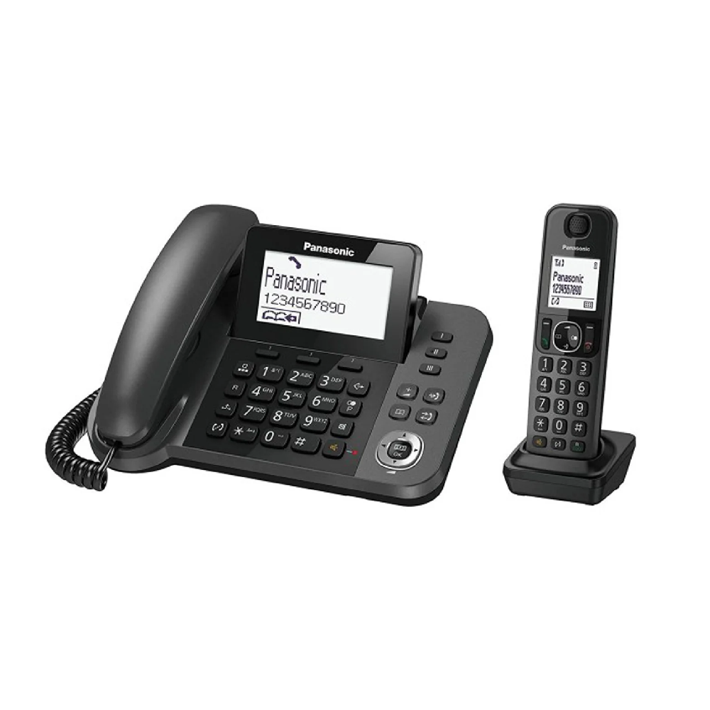 Panasonic Telephone 2-in-1 Hand Sets Phones | KX-TGF310