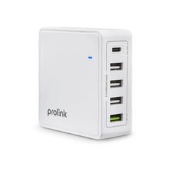 Prolink 60W 5-Port USB PD Charger | PDC56001