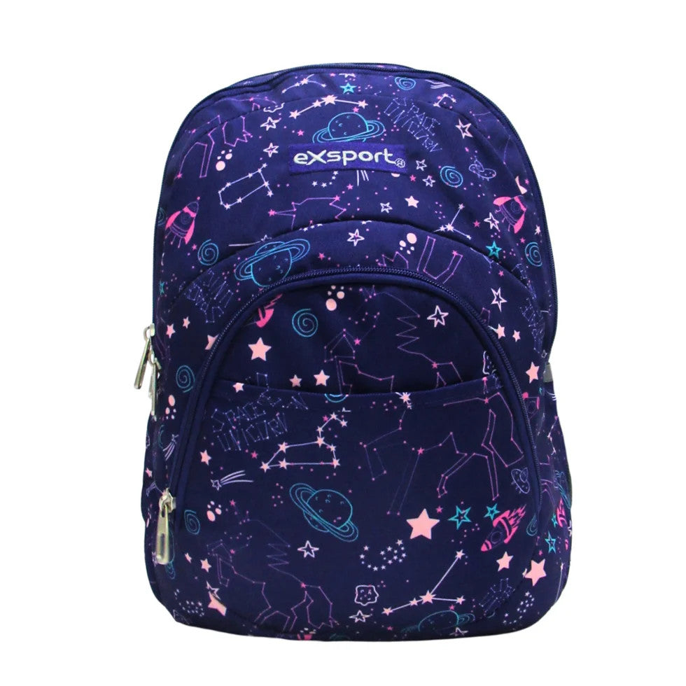 Exsport Printed Medium Bag - New Space