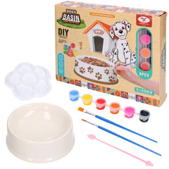 DIY Dogs Basin Ceramic Painting Kit | 868-D22