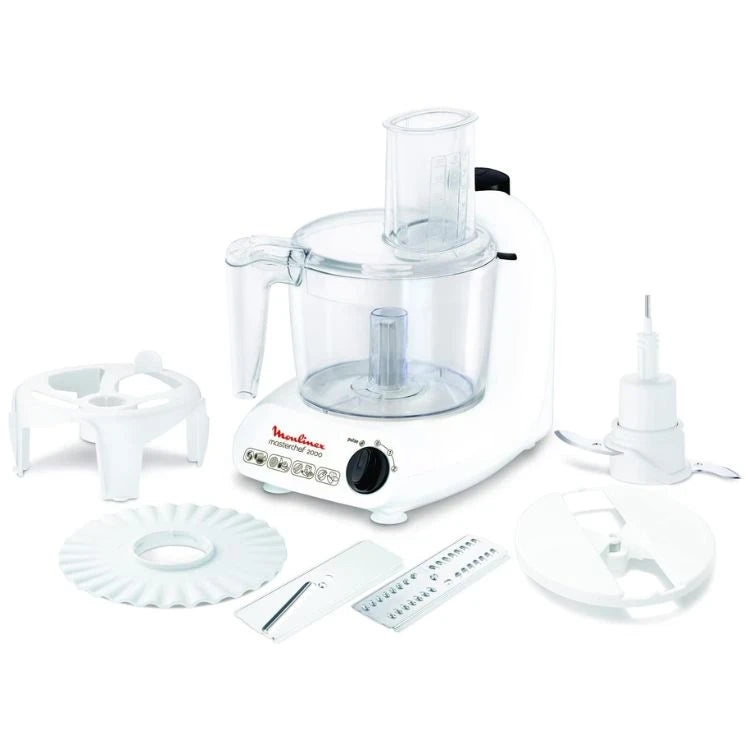 Moulinex Master Chef Multi-Functional Food Processor 500W 1.5L White | FP21110