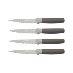 Berghoff 280494 - Steak Knives Set of 4 with Ergonomic Handles