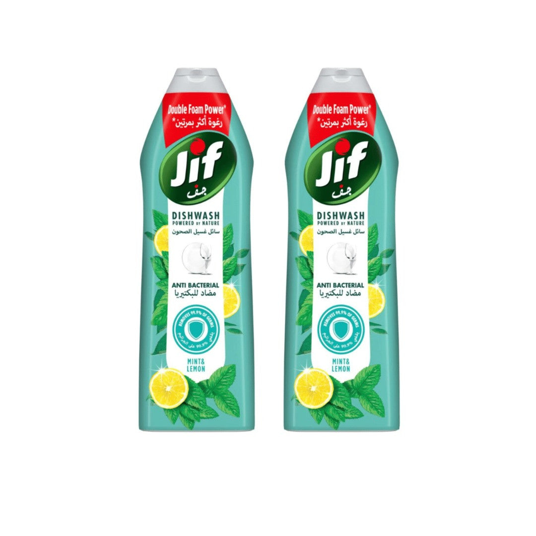 Jif Antibacterial Dishwashing Liquid Mint & Lemon 750ml | 294925