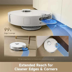 Dreame Robot Vacuum Cleaner White 25000Pa Suction | 298946