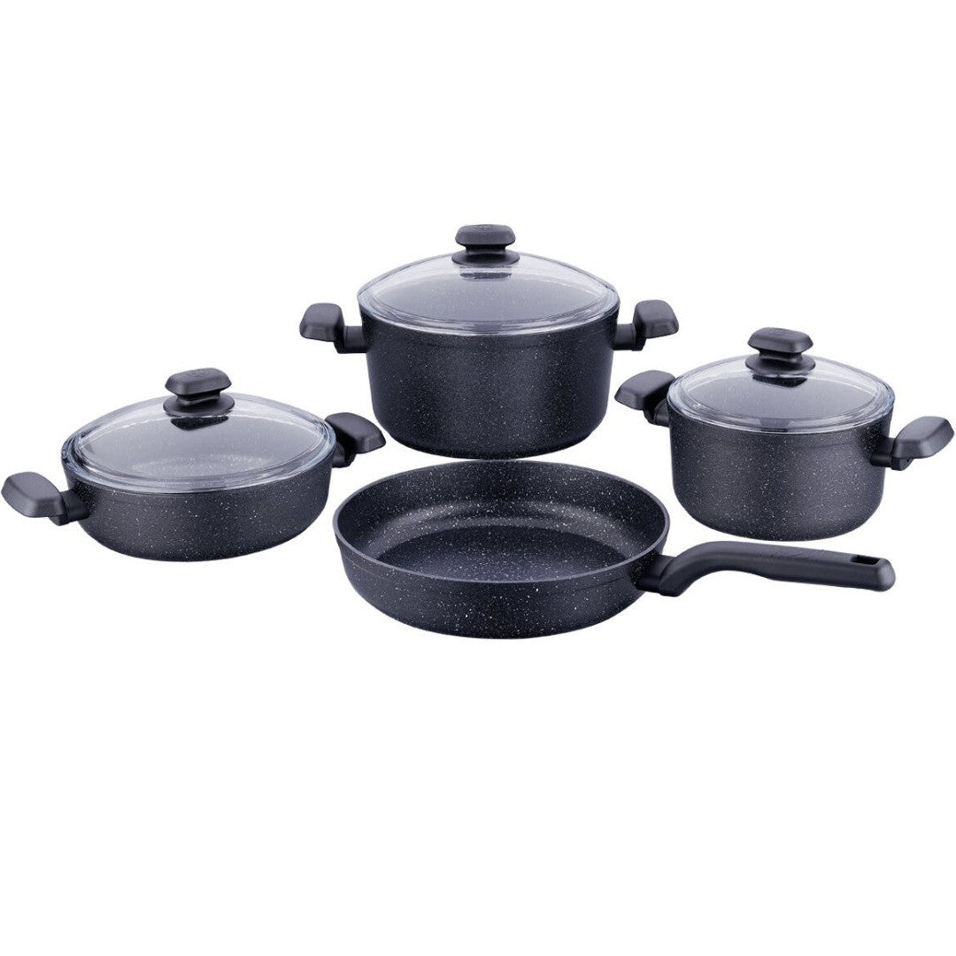 Korkmaz Ornella 7 pieces Cookware Set Granite Non-Stick | 276743