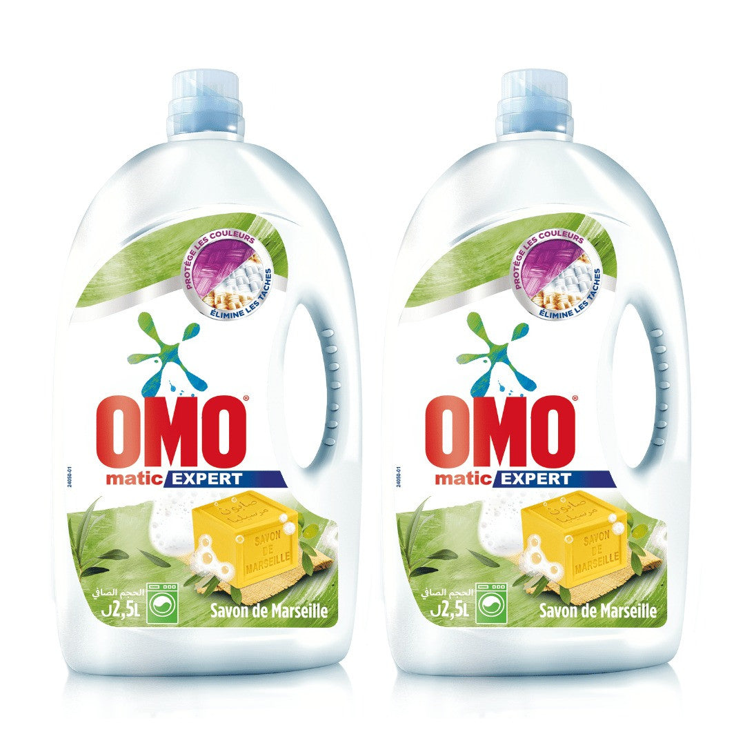 Omo Laundry Detergent Pack of 2 x 2.5L | 275926