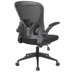 Valencia Mid-Back Chair Black Mesh | VL 891M-BK