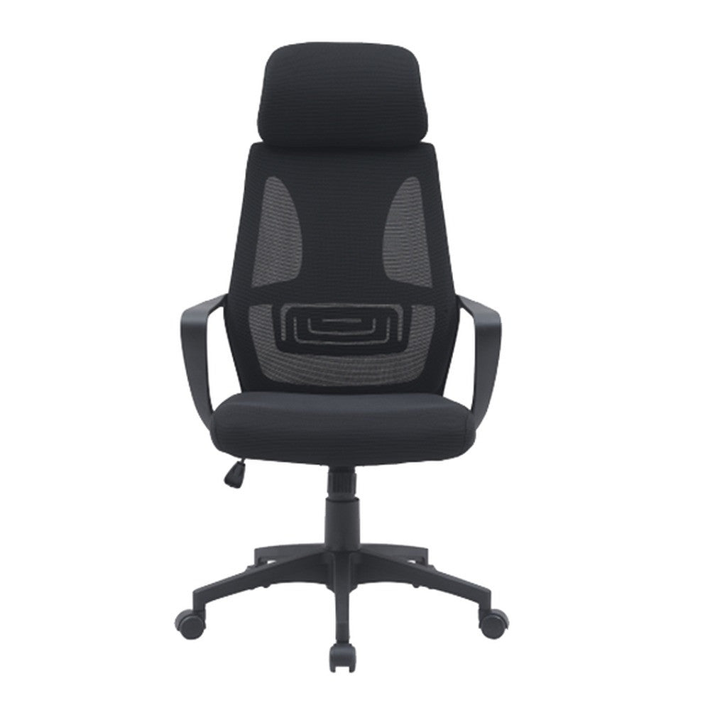 Valencia High-Back Chair Black Mesh | VL 892H-BK