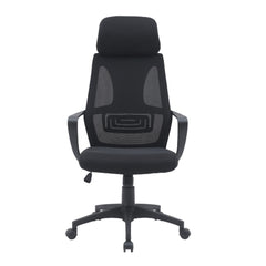 Valencia High-Back Chair Black Mesh | VL 892H-BK