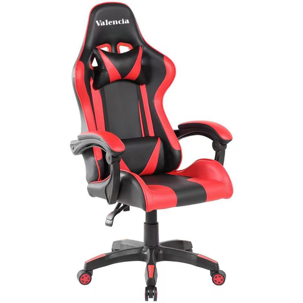 Valencia High-Back Office Chair Black Red | VL 505-RED
