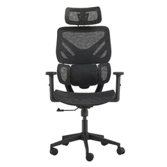 Valencia High Back Chair Black Red Office Furniture | VL 8059H-BK