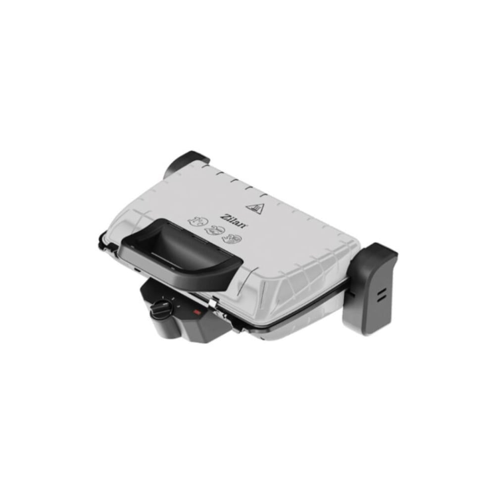 Zilan Grill and Sandwich Maker Silver 1600W | ZLN4021S