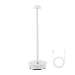 Beper Rechargeable Table Lamp Slim White | P207ILI154