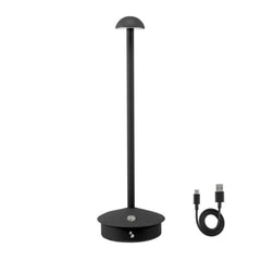 Beper Rechargeable Table Lamp Slim Black | P207ILI153