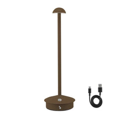 Beper Rechargeable Touch Table Lamp Slim Corten | P207ILI155