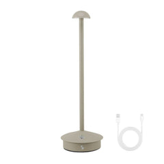 Beper Rechargeable Table Lamp Slim Light Grey | P207ILI152