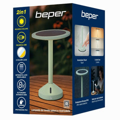 Beper Helia Solar & Rechargeable Table Lamp IP44 | P207ILO600