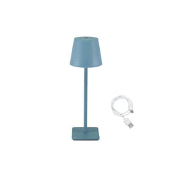 Beper Rechargeable Table Lamp Mid Blue | P207ILI200